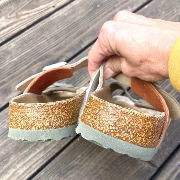 Birkenstock Arizona Split Nubuck Leather Size 8 EUR 38 EC - Picture 10 of 11